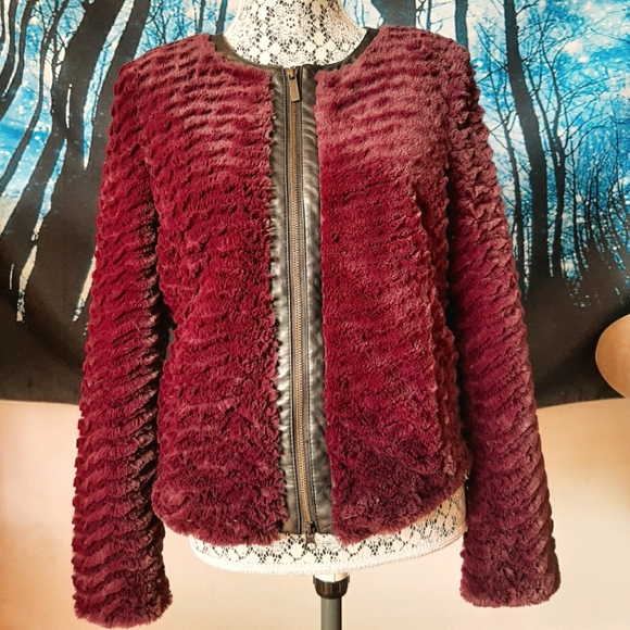 Purple Teddy Jacket - Picture 1 of 3